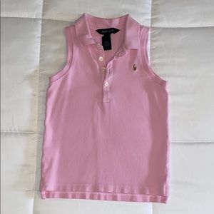 Girls Ralph Lauren Sleeveless Top size 6